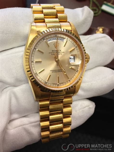 mens gold presidential rolex|rolex gold presidential watch price.